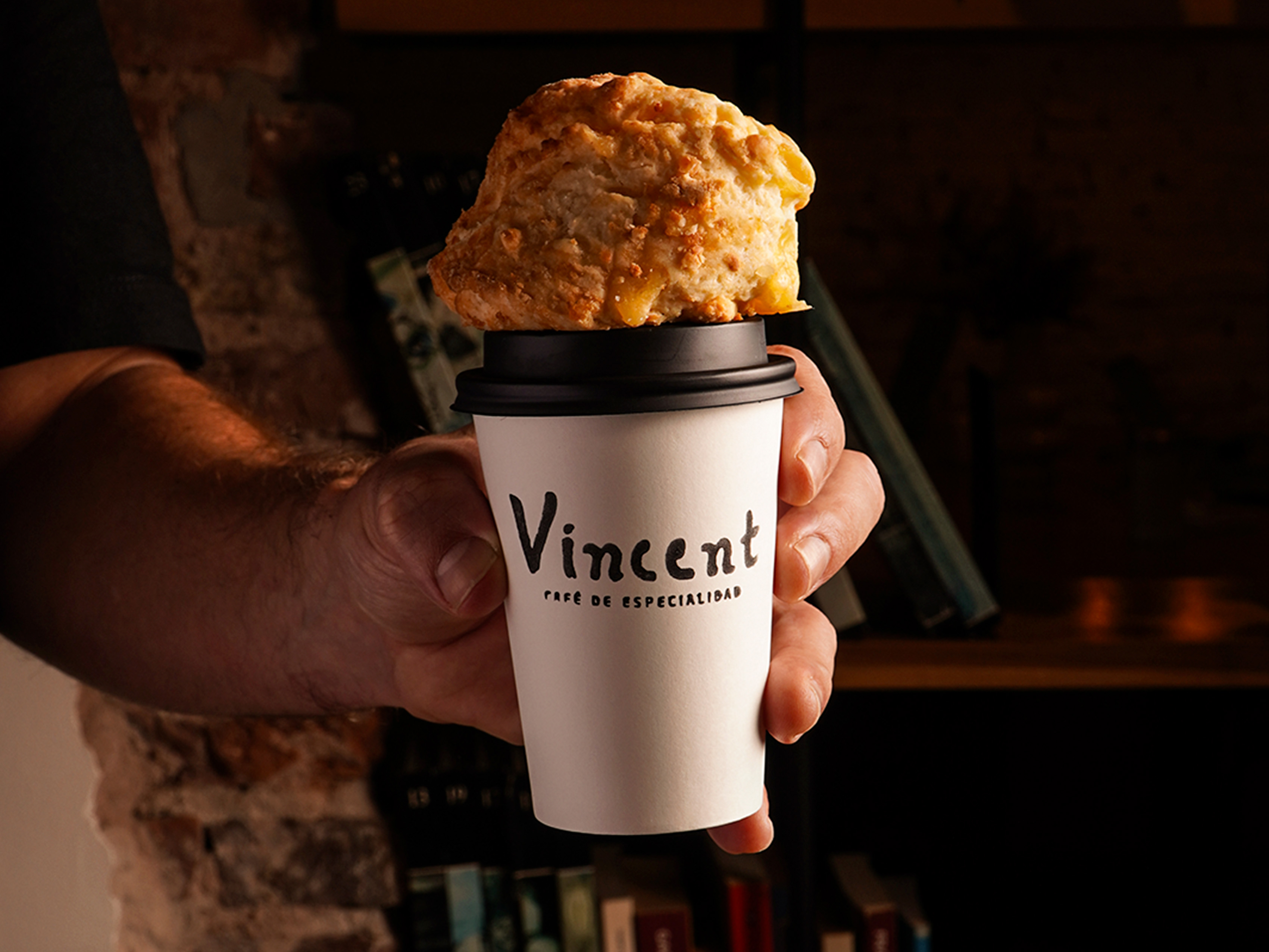 Fotografía de café de especialidad para Vincent