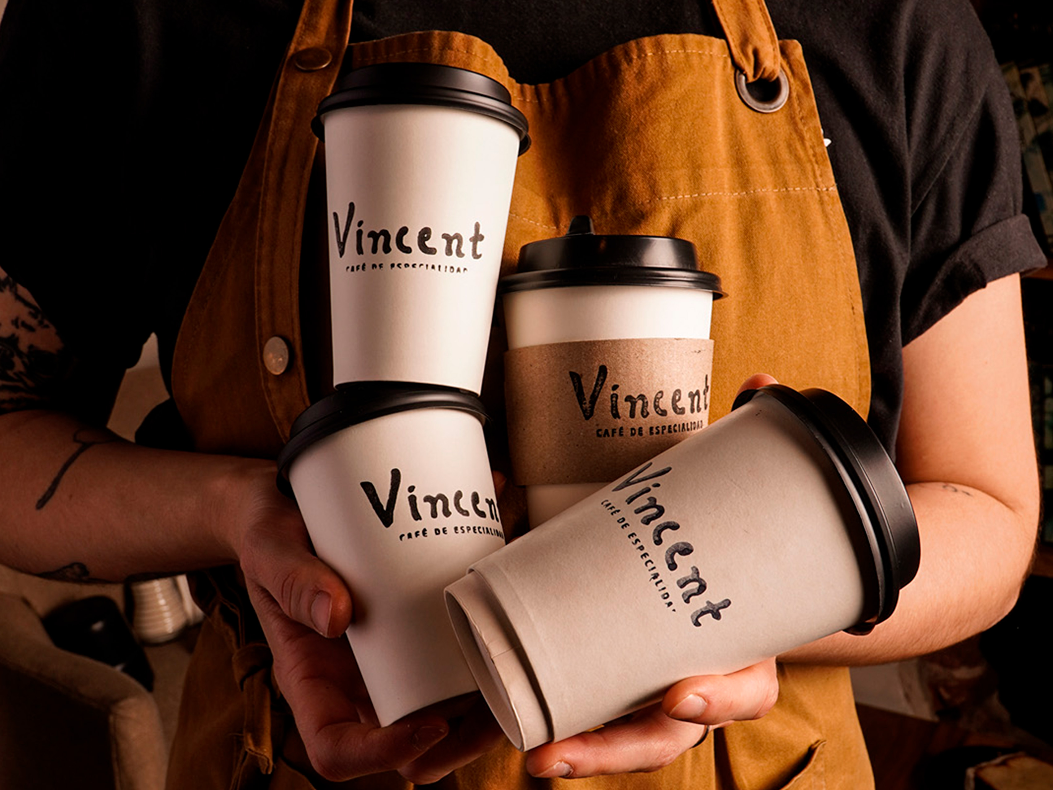 Fotografía de ambiente para Vincent Café de Especialidad